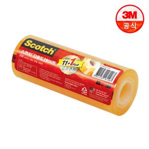 3M 스카치 다용도 테이프 550 리필(12mm x 30m) 12롤