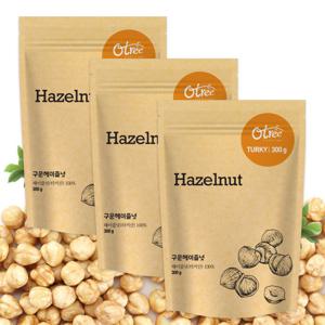오트리 구운 헤이즐넛 300g 3봉
