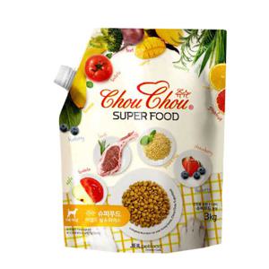 슈슈 슈퍼푸드 어덜트 램 3kg 애견사료 강아지사료