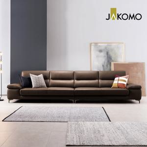 [자코모] 노바 6인 천연면피 소가죽 소파