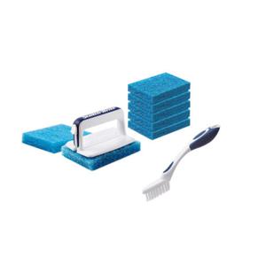 3M 크린스틱 올인원 욕실청소용 핸들1+리필7+창틀브러쉬