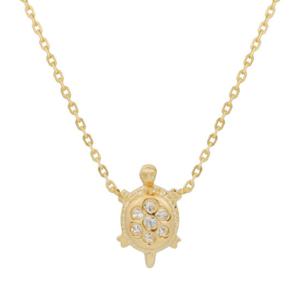 [더스톤즈] 14K 행운의 거북이 목걸이