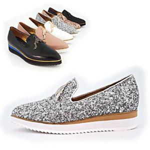 Kitten Hill 플랫폼 슬립온 KG0013_소가죽/글리터링