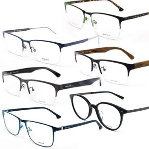 폴리스안경 명품안경테 남자안경테 하금테 뿔테안경