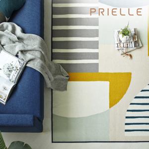 [쁘리엘르]카밍 터프팅 카페트 100x150