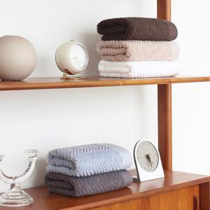 소프트터치 헤링본 40수 호텔수건 170g 5장