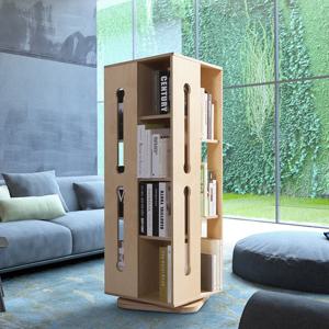 동서가구 그로우 그립형 자작 원목 회전 책장 DF910623