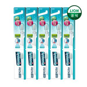 시스테마 음파진동 칫솔 컴팩트 블루 리필 2입 x 5개