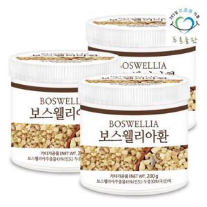푸른들판 보스웰리아환 200g 3통 보스웰리아추출물 두충 우슬
