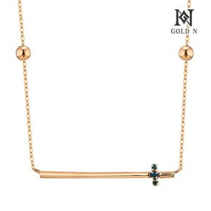 골드앤 18K 제니아 블루다이아 목걸이 RG