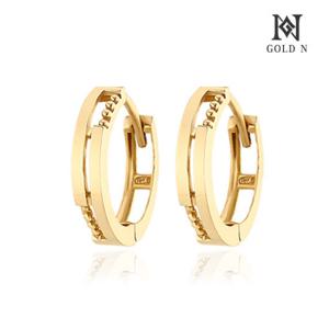 골드앤 18K 엘리카 대 귀걸이 YG