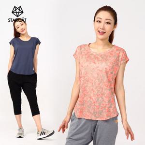 요가복세트상의하의/루즈핏티+배기바지7부TS02PS80X2