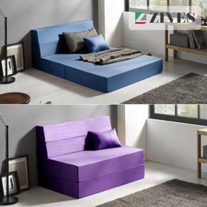 [지베스] 리브 4단 180T 접이식 소파베드 S(베스트)