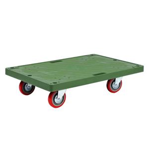 카트 녹색 달리 (일반바퀴-중형) L카 대차 구루마 손수레 운반카