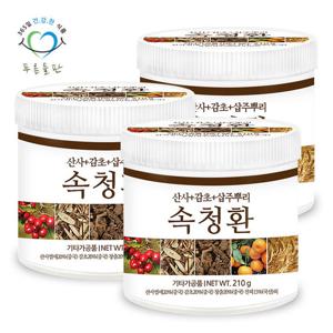 푸른들판 속청환 210gx3(통) 산사 진피 보리 창출 감초 환