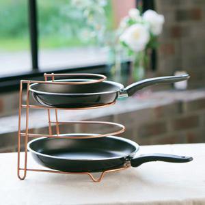 메탈텍스 캐니언 코퍼 후라이팬 정리대 4단