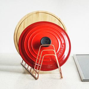 메탈텍스 크리켓 코퍼 냄비 후라이팬 뚜껑 정리대