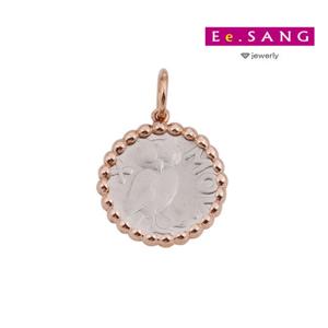 18k 타로스 부엉이 코인 펜던트_소 18k펜던트