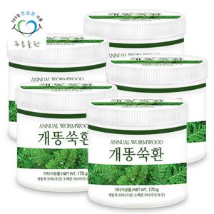 푸른들판 건조 개똥쑥환 170g 5통 개땅쑥 쑥 환 제품