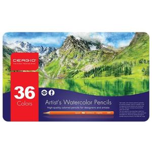 [세르지오]수채색연필세트 36색