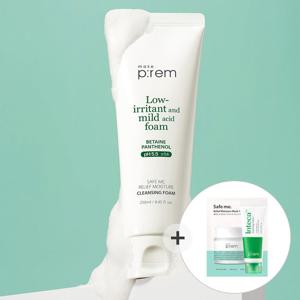 메이크프렘 대용량 클렌징 폼 250ml (+안심팩 1매+인테카크림 10ml)