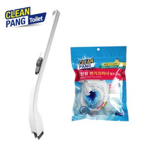 [한정수량] 화장실 변기클리너 핸들1+리필 12개(1팩)