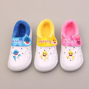 [키즈노리] 핑크퐁  내피 유아동 털실내화/겨울/유아/아동/아기