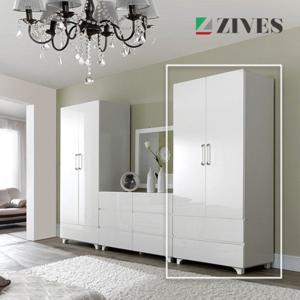 [지베스] 메이 UV하이그로시 2단 옷장