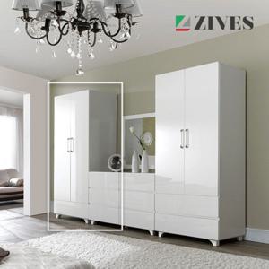 [지베스] 메이 UV하이그로시 1단 옷장