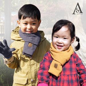 [배송비 체험단] 어바웃수 유아 아동 어린이 베이직 머플러 목도리 개별포장 어린이집 선물