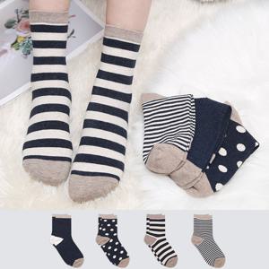 [무료배송] 여성 컬렉션 중목 양말 10켤레 다크한매력의 패션양말 학생 여자 가을 겨울 양말