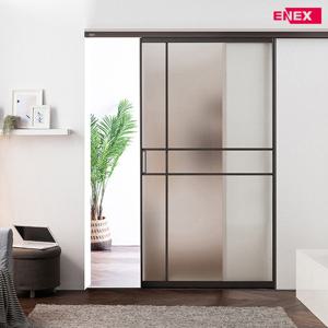 [에넥스]글로리 원슬라이딩 중문 800~1,300 (블랙, 니켈브론즈)