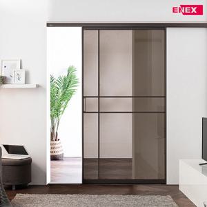 [에넥스]그레이스 원슬라이딩 중문 800~1,300 (블랙, 니켈브론즈