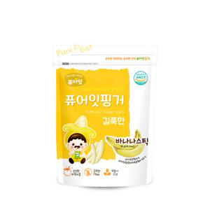 퓨어잇 핑거 길쭉한 바나나스틱 아이과자 간식