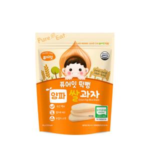 퓨어잇 떡뻥 유기농 양파 쌀과자 아이간식