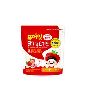 퓨어잇 동결건조 아이과자 딸기엔요거트 간식