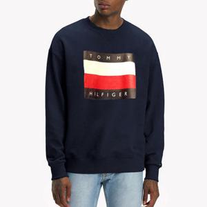 [타미힐피거] 맨즈 TOMMY 긴팔티 맨투맨 2685 416네이비