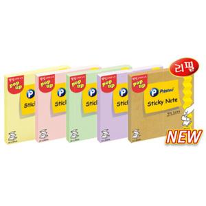 팝업스티키노트(P7676P 핑크 리필 프린텍)