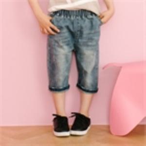 [망치키즈]루즈핏 7부 데님