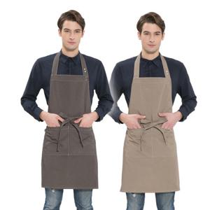 Medium 목걸이형 단색 앞치마