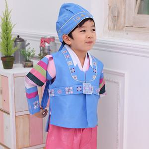 [럭셔리한복]937.매화하늘(남)_아동한복,돌한복,남아한복