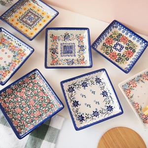 폴란드그릇 베나 정사각접시