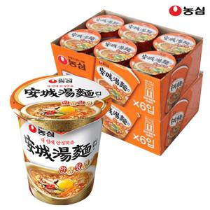 농심 안성탕면컵 66g x 12개