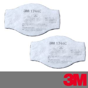 3M 1744C필터 개당 3200 마스크 활성탄 필터 개당