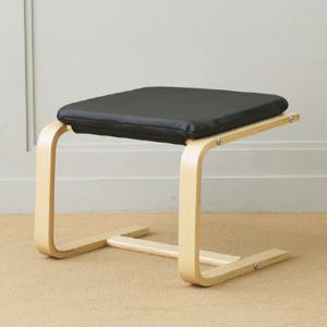 실론 풋스툴 PU 2컬러 발받침대 스툴의자 책상발받침대 쇼파스툴