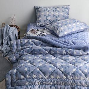 지오 착번아웃 극세사 차렵이불 베개세트 싱글(S)