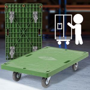 사각달리 회색고무 대 카트 구루마 손수레 운반카트 대차