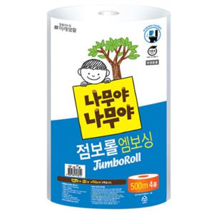 [미래생활] 점보롤 나무야나무야 (500M*4롤)