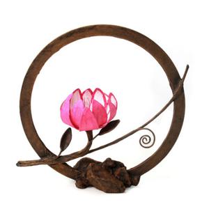 [박씨상방] (한지공예)둥근꽈리 1봉 한지등(대)