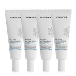 화이트닝 크림30mlx4개/미백 잡티관리 칙칙한피부